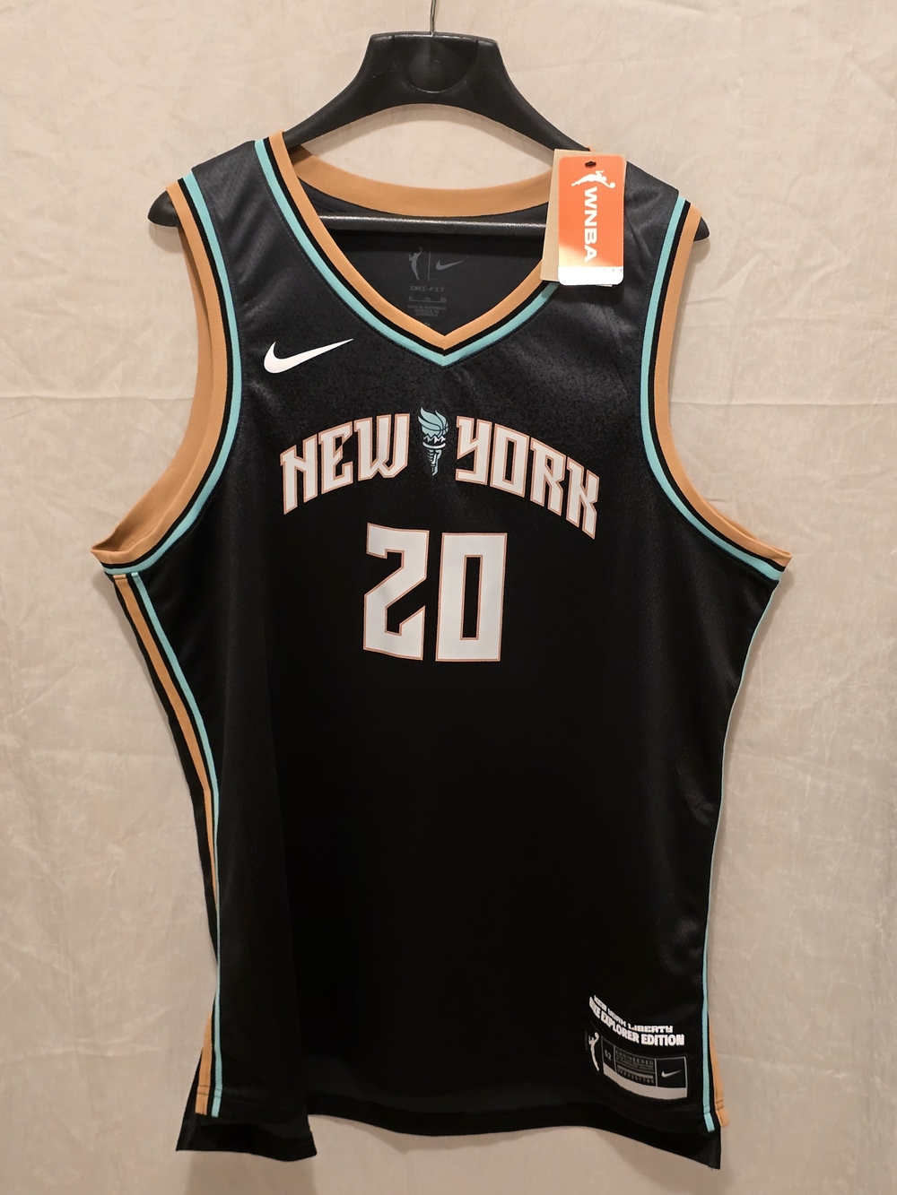 Nike Explorer Edition New York Liberty Sabrina Ionescu #20 Jersey